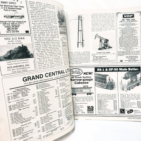 Model Railroader Train Railroading Magazine Jan 1989 55th Anniversary Layouts - Picture 10 of 10